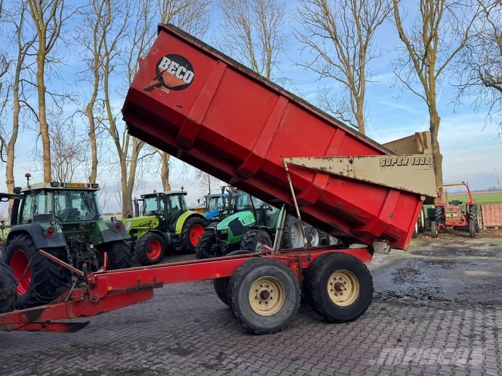 Beco Super 1000 Reboques Agrícolas basculantes