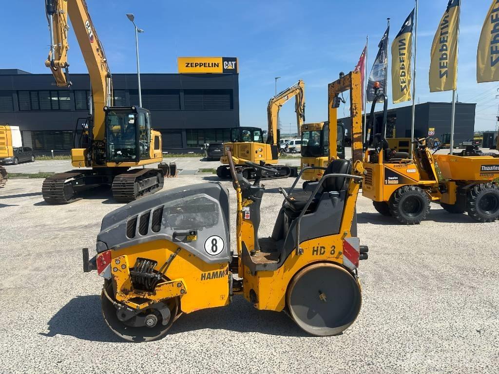 Hamm HD 8 VV Cilindros Compactadores tandem