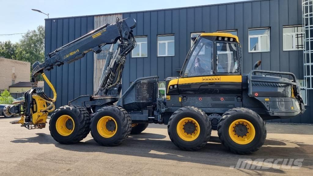 Ponsse Ergo 8W Processadores florestais