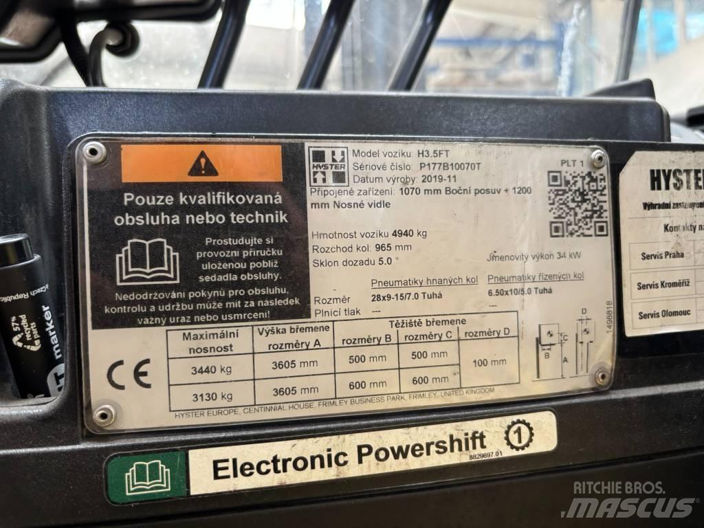 Hyster H3.5FT Empilhadores Diesel