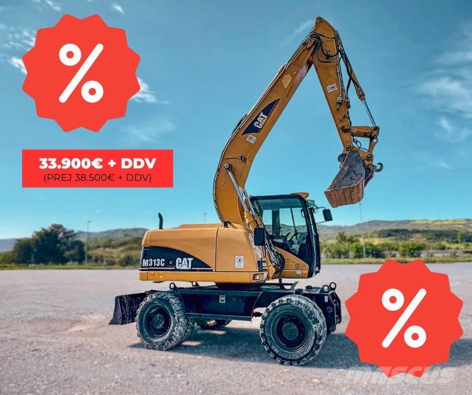 CAT M 313 C Escavadoras de rodas