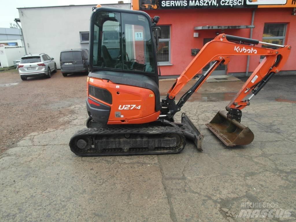 Kubota U 27-4 Mini Escavadoras <7t
