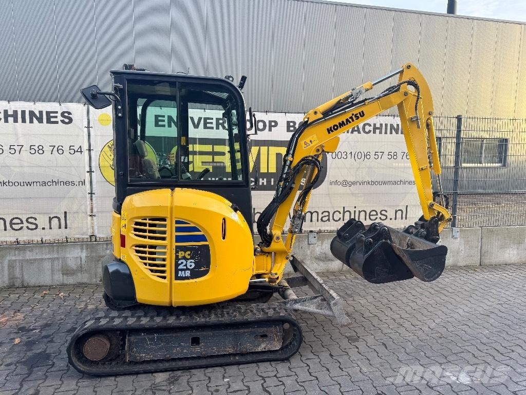 Komatsu PC 26 MR-3 Mini Escavadoras <7t