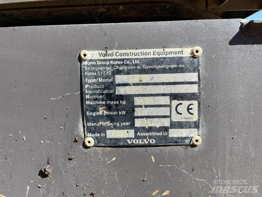 Volvo ECR 235 Escavadoras de rastos