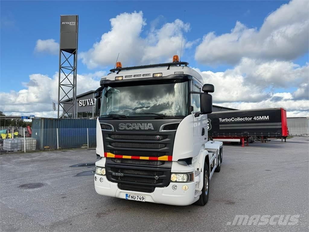Scania R 520 6X2 Camiões Ampliroll