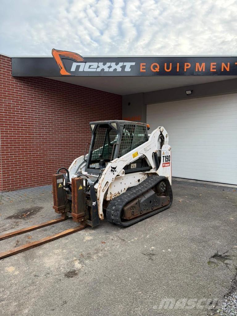 Bobcat T190 Carregadoras de direcção deslizante