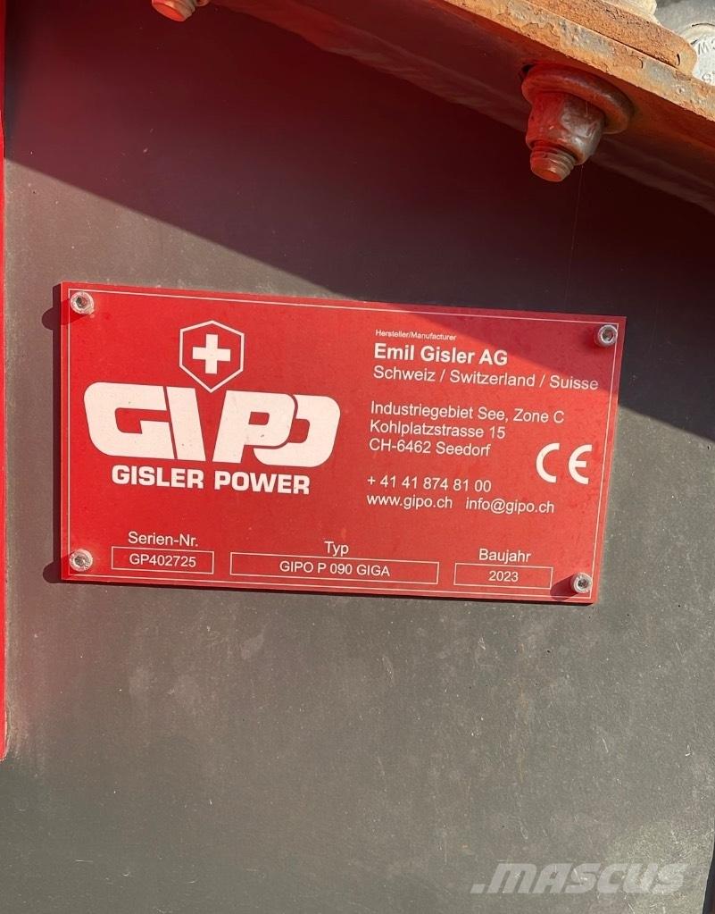 GIPO P090 GIGA Britadores móveis