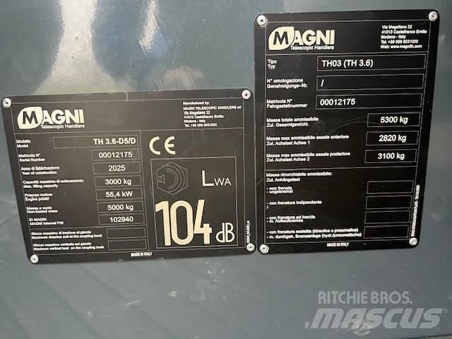 Magni TH 3.6 Manipuladores telescópicos