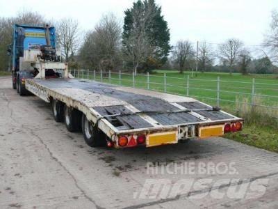 Andover Low Loader Reboques estrado/caixa aberta