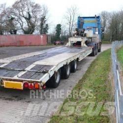 Andover Low Loader Reboques estrado/caixa aberta