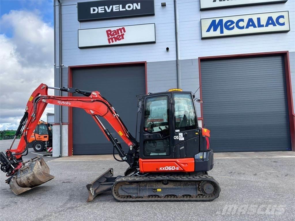 Kubota KX060-5 Mini Escavadoras <7t