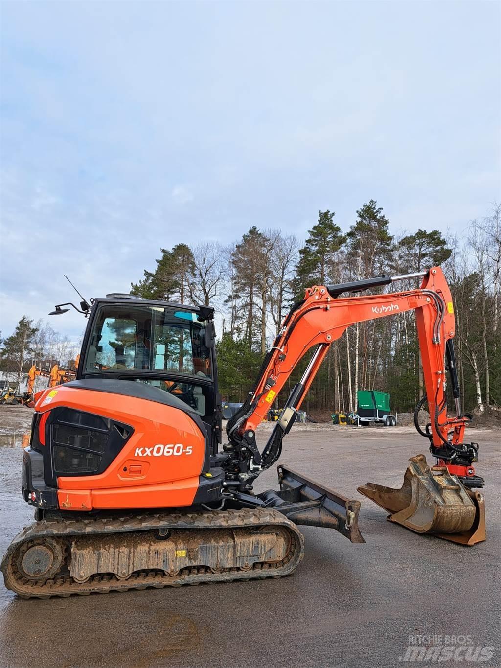 Kubota KX060-5 Mini Escavadoras <7t