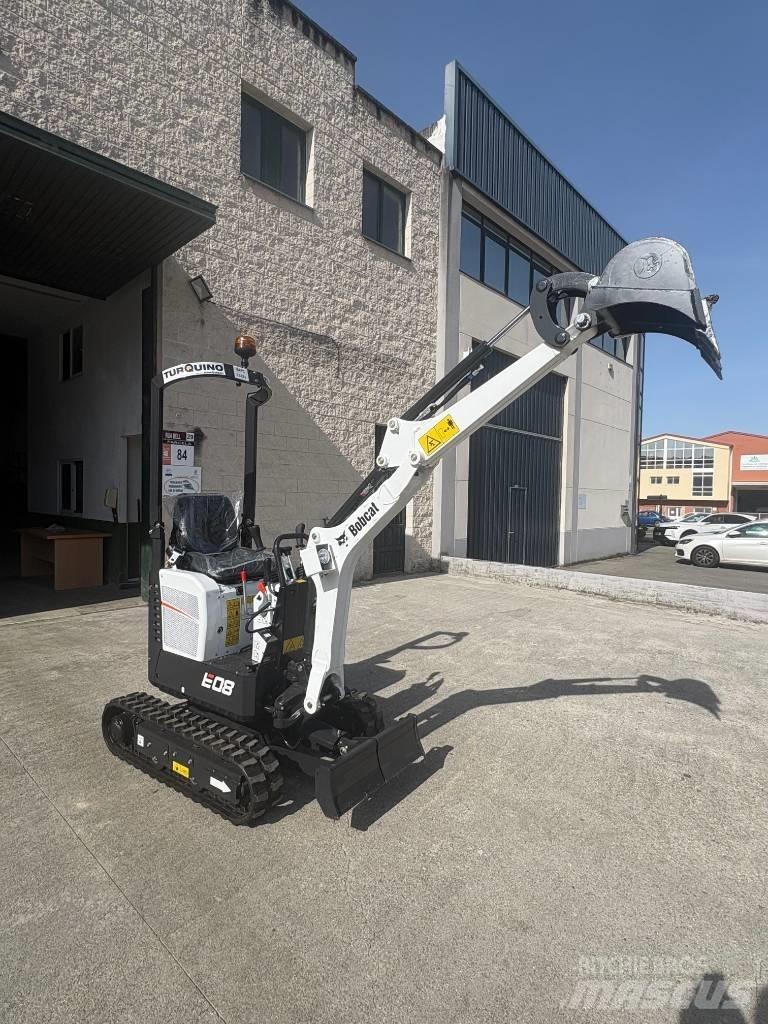 Bobcat E 08 Mini Escavadoras <7t