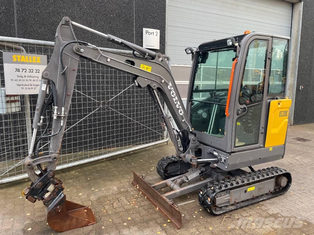 Volvo EC20E Mini Escavadoras <7t