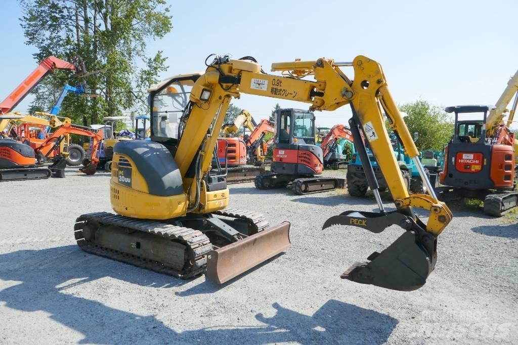 Komatsu PC 30 UU-5 Mini Escavadoras <7t