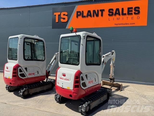 Takeuchi TB 216 Mini Escavadoras <7t