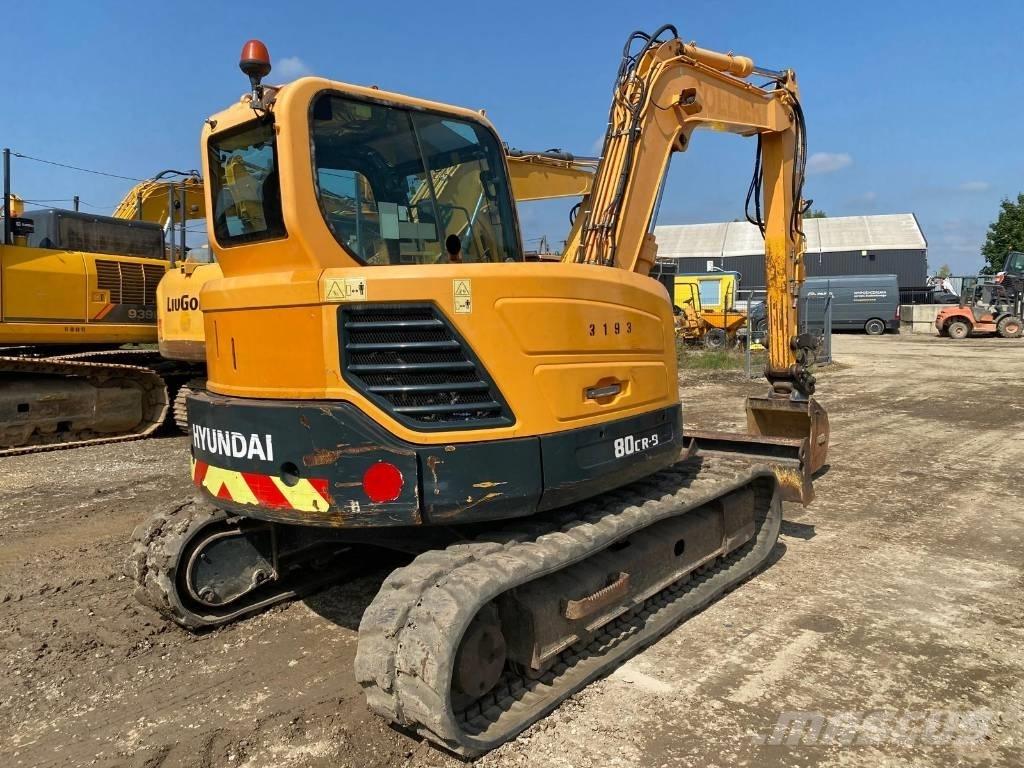 Hyundai R 80 CR-9A Escavadoras Midi 7t - 12t