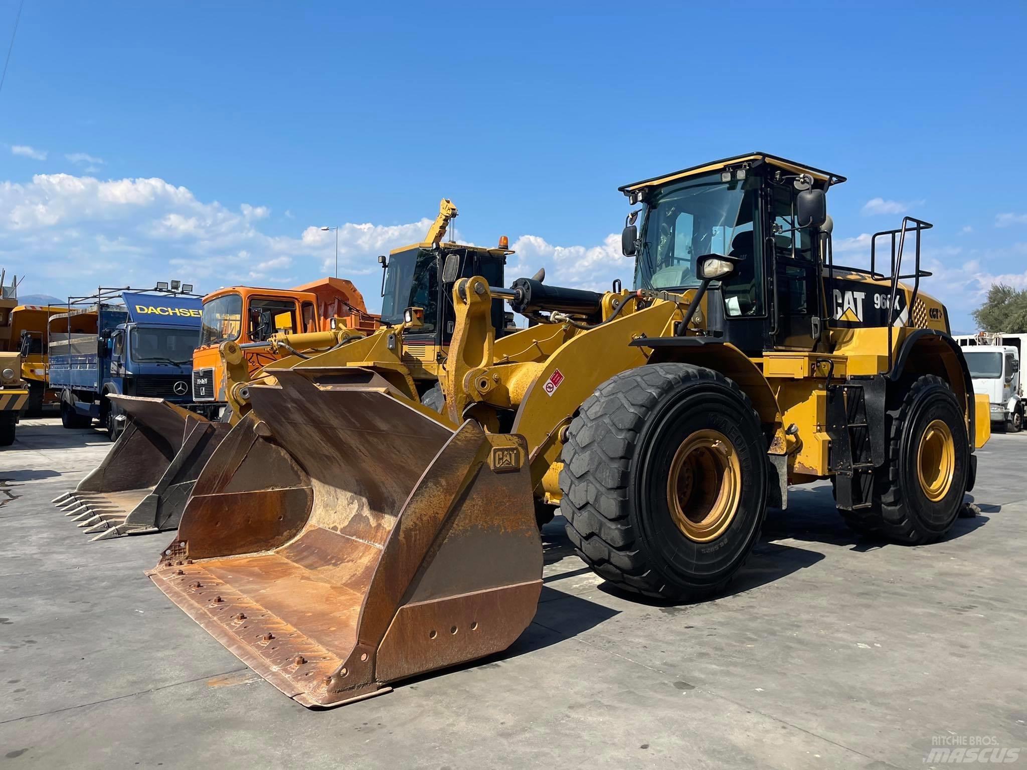 CAT 966K Pás carregadoras de rodas