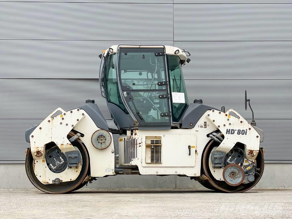 Hamm HD+ 80i VV Cilindros Compactadores tandem