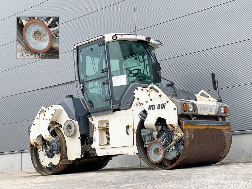 Hamm HD+ 80i VV Cilindros Compactadores tandem