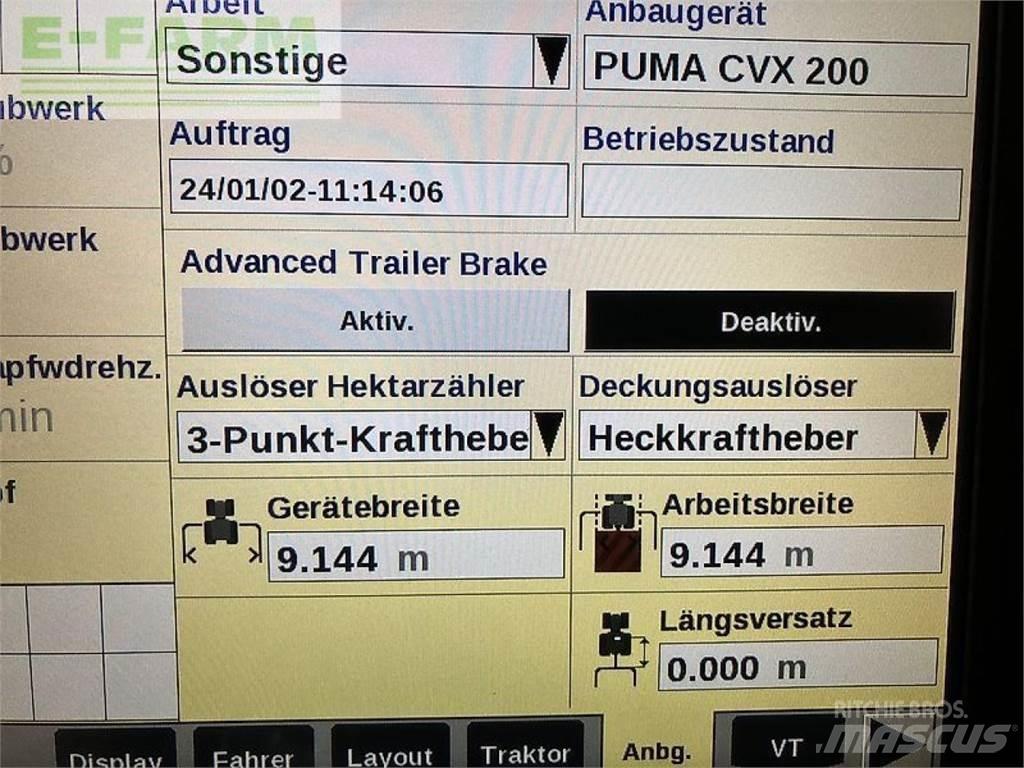 Case IH puma 200 Tratores Agrícolas usados