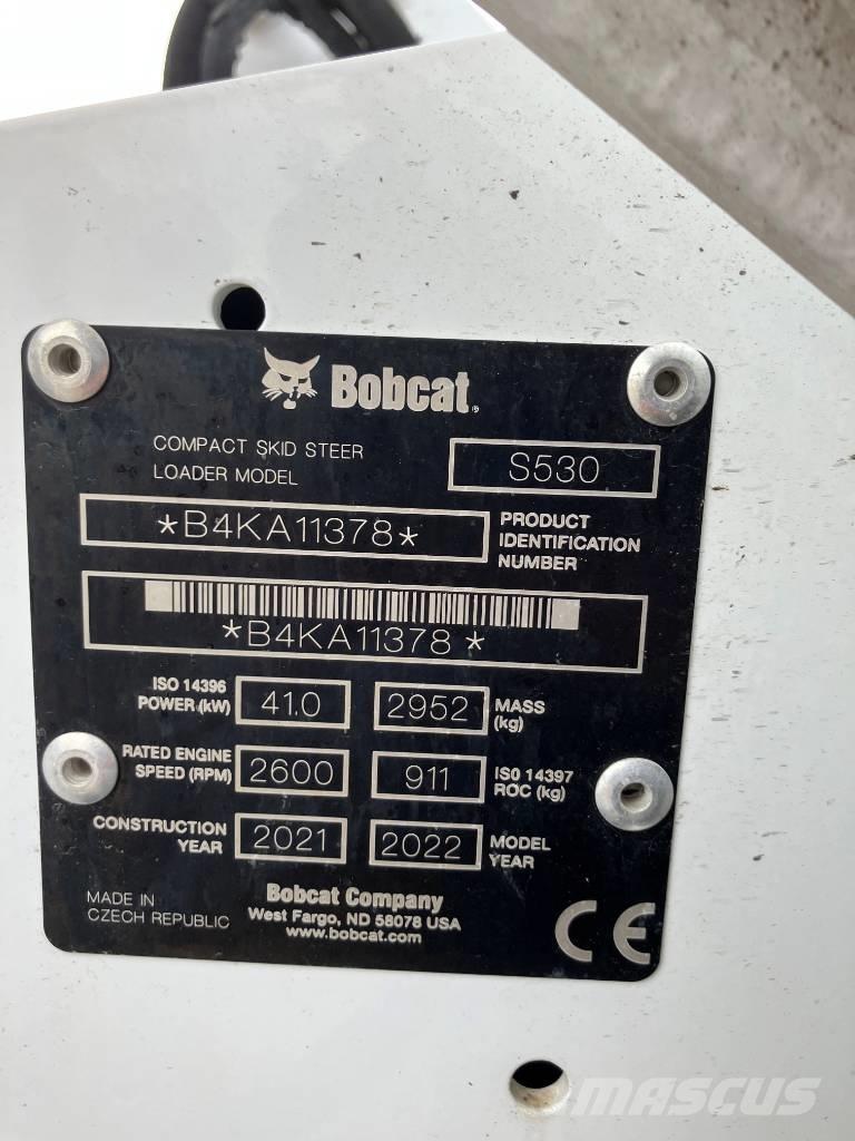 Bobcat S 530 Carregadoras de direcção deslizante