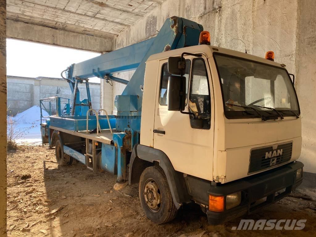 MAN 8.163 Camiões grua