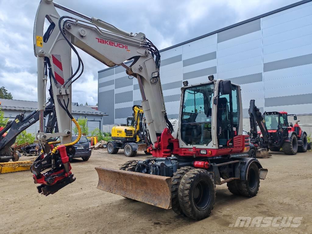 Takeuchi TB295W Escavadoras de rodas
