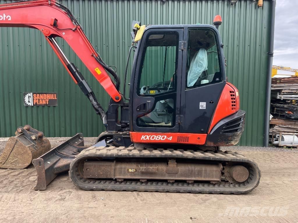 Kubota KX 080-4 Escavadoras Midi 7t - 12t