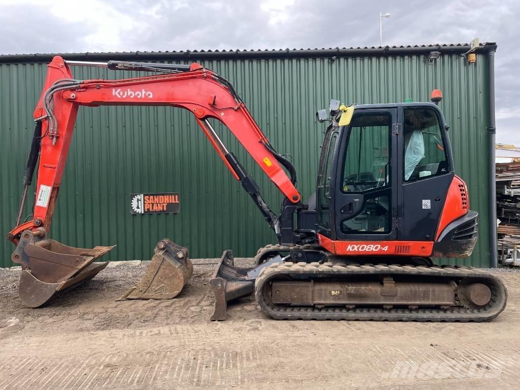Kubota KX 080-4 Escavadoras Midi 7t - 12t