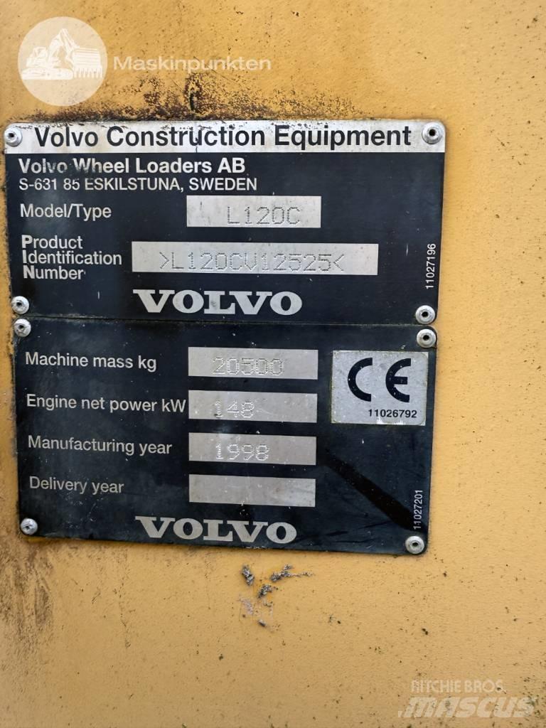 Volvo L 120 C Pás carregadoras de rodas