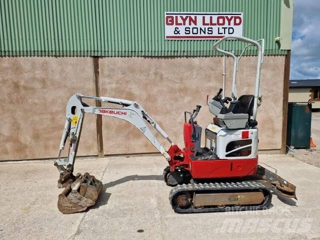 Takeuchi TB 210 R Mini Escavadoras <7t