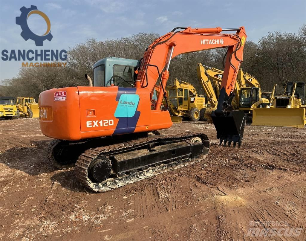 Hitachi EX 120 Escavadoras de rastos