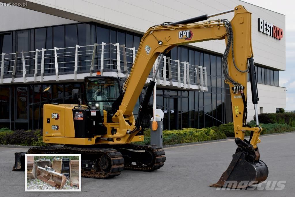 CAT 308 CR Mini Escavadoras <7t