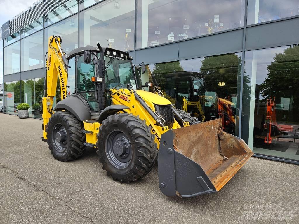 New Holland B 115 C Retroescavadoras