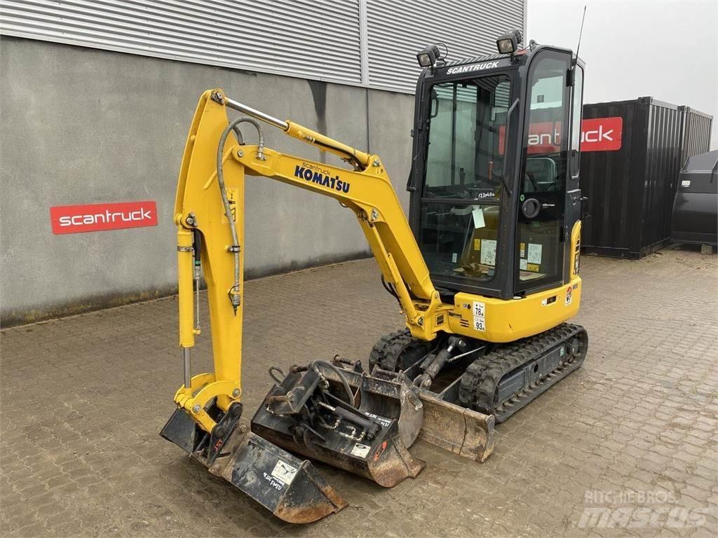 Komatsu PC16R-3 Escavadoras de rodas