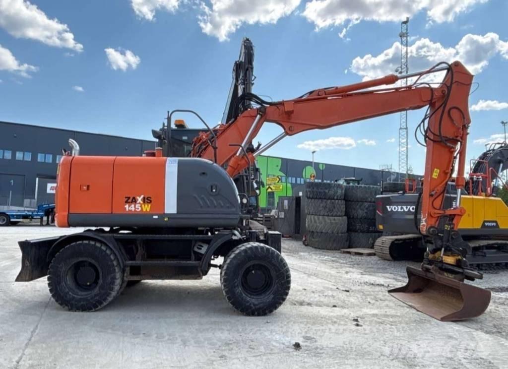 Hitachi ZX 145 W-3 Escavadoras de rodas