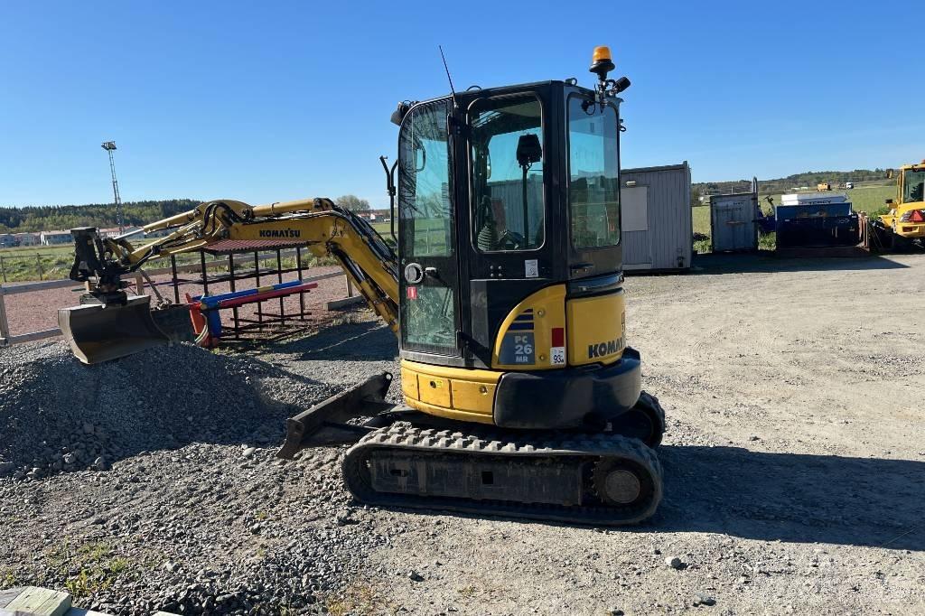 Komatsu PC 26 MR-3 Mini Escavadoras <7t
