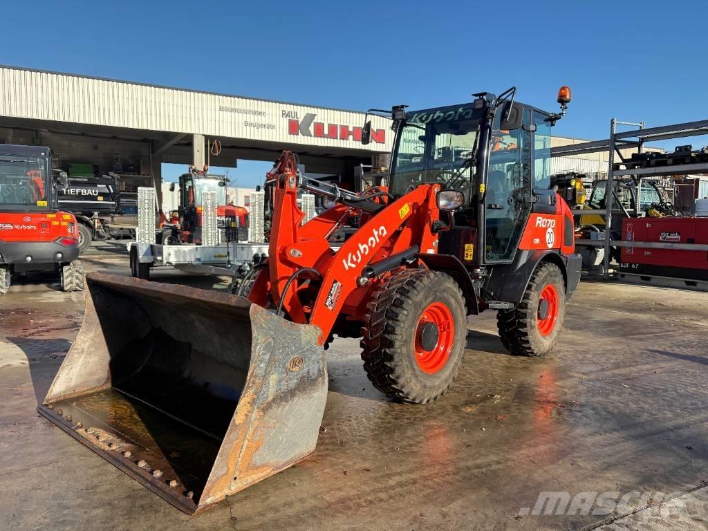 Kubota R 070 Pás carregadoras de rodas