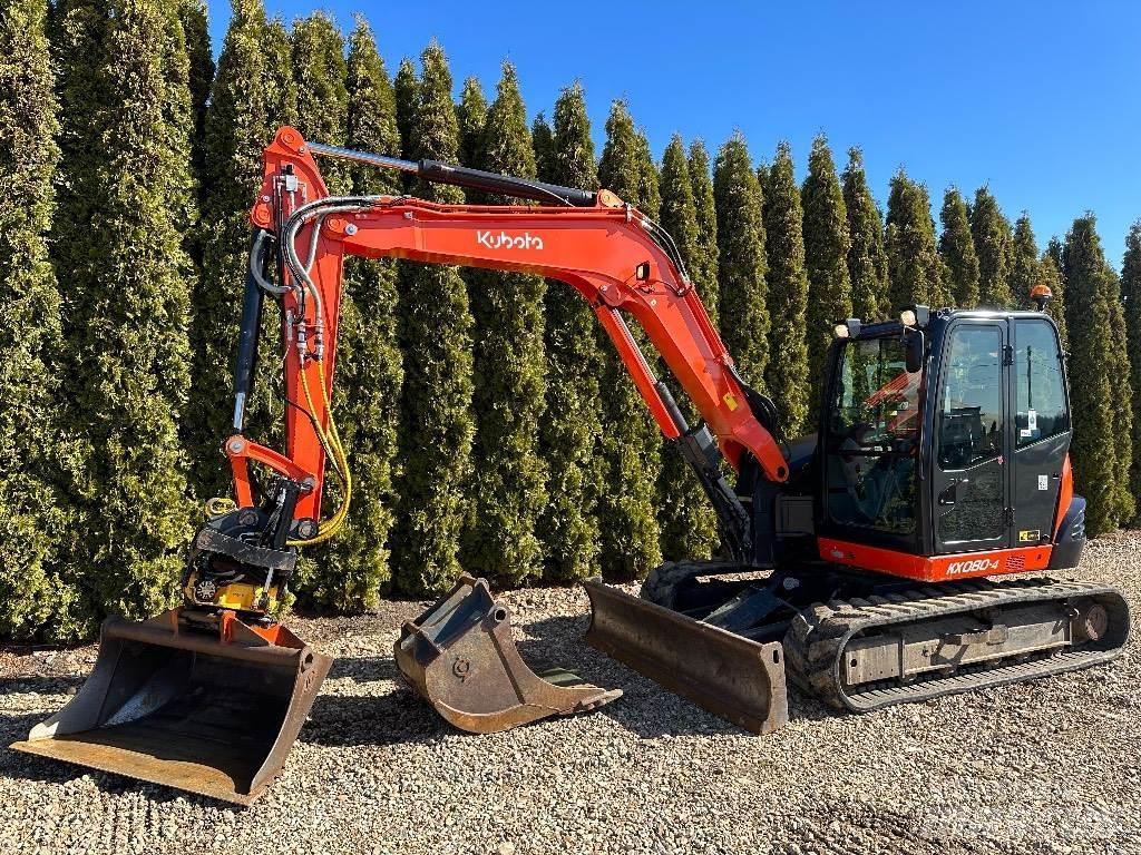 Kubota KX 080-4 Mini Escavadoras <7t