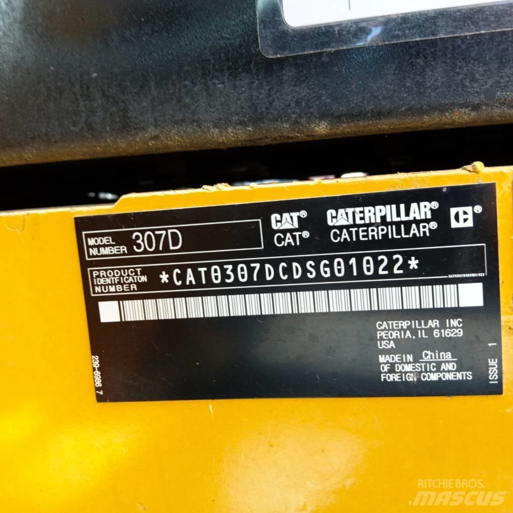 CAT 307D Escavadoras de rastos