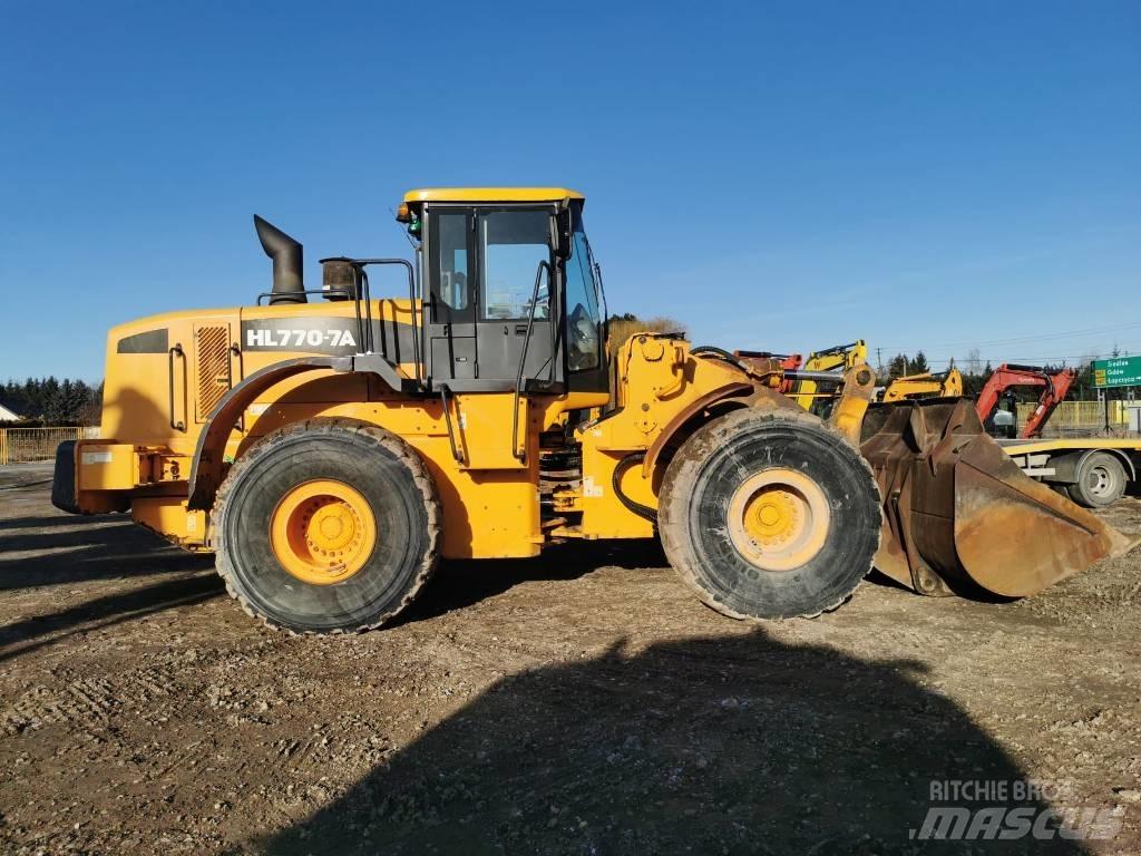 Hyundai HL 770-7 A Pás carregadoras de rodas
