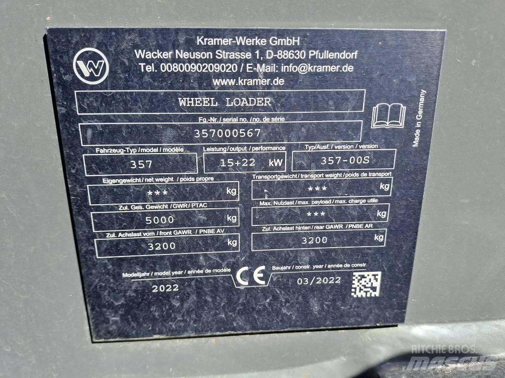 Kramer 5055e Pás carregadoras de rodas