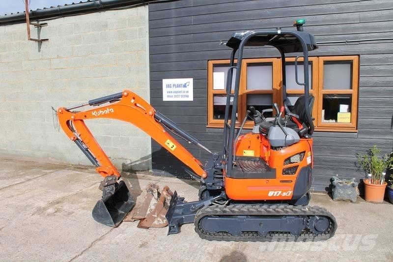 Kubota U 17-3 Mini Escavadoras <7t
