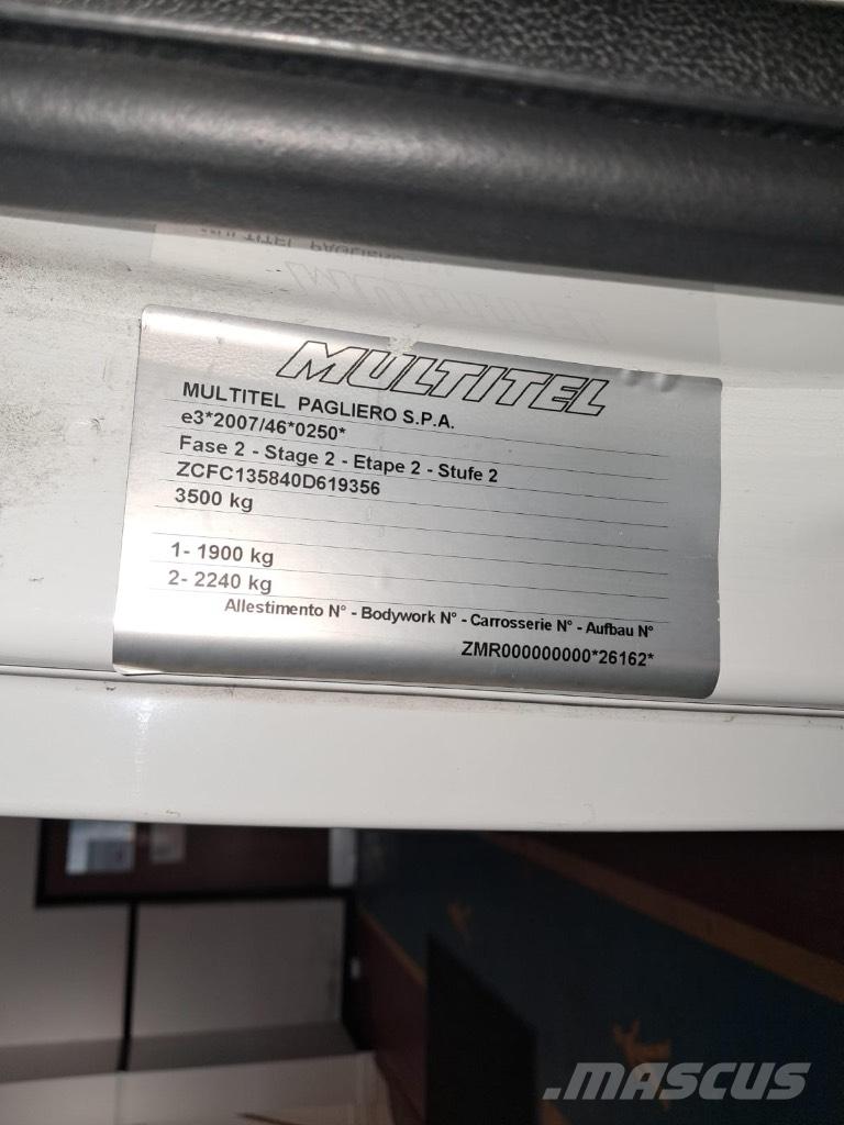 Multitel HX200 Plataformas aéreas montadas em camião