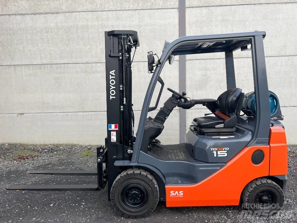 Toyota 02-8 FGF 15 Empilhadores a gás