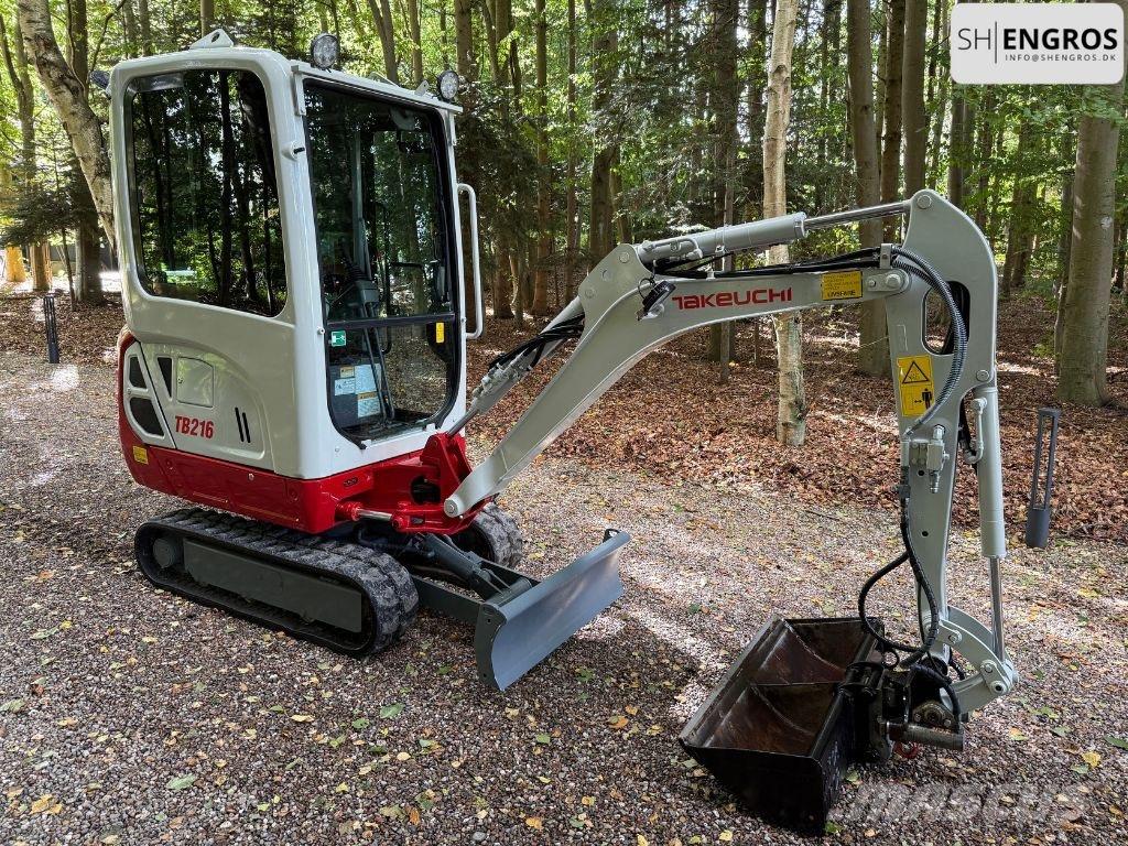 Takeuchi TB 216 Mini Escavadoras <7t