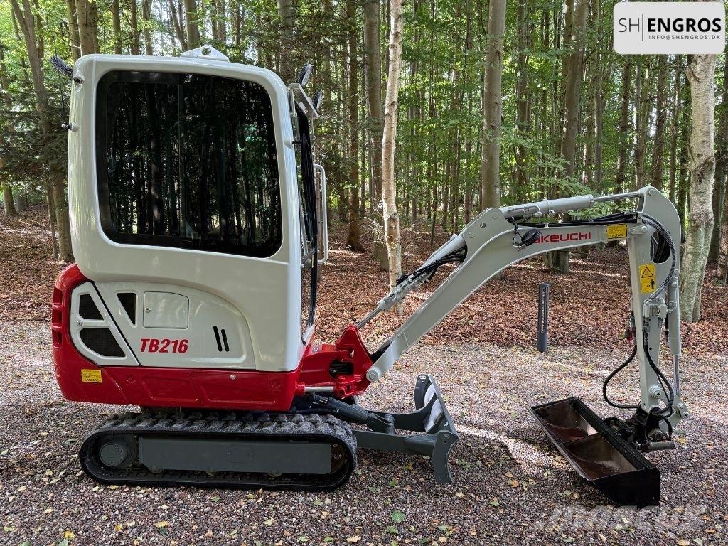 Takeuchi TB 216 Mini Escavadoras <7t