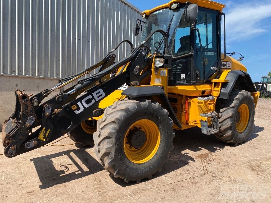JCB 413 S Pás carregadoras de rodas