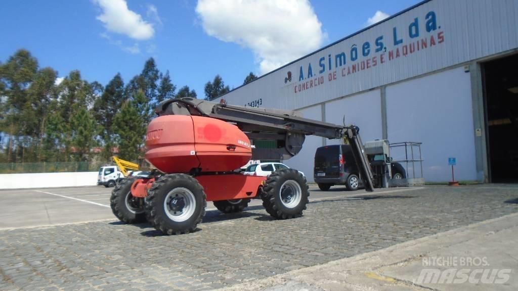 Manitou 180 ATJ Elevadores braços articulados